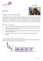 Axell Wireless BSF424_data sheet - IT