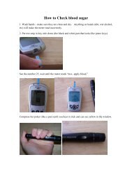 How to Check blood sugar - Children with Diabetes