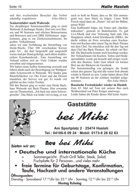 Ausgabe September 2006 - CDU OV Hasloh