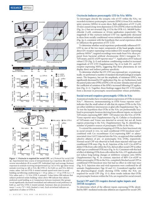 Feature Article - Nature Magazine