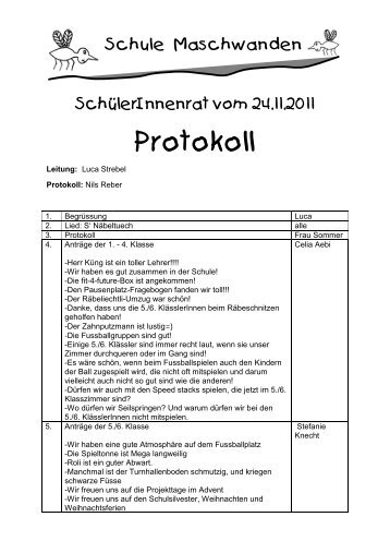 Protokoll