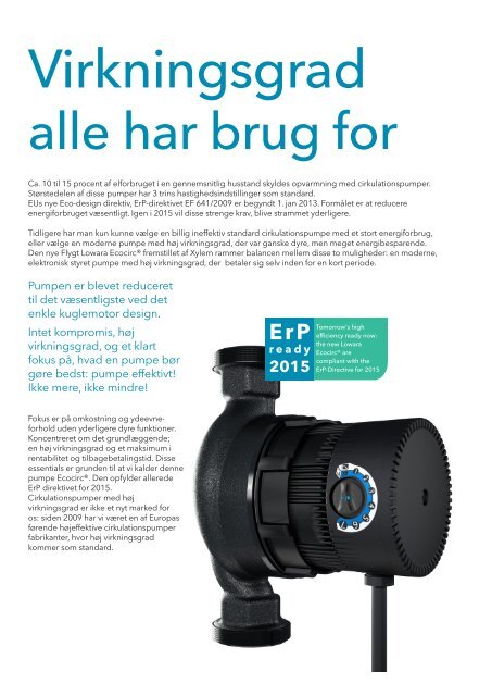 Brochure Dansk - Water Solutions