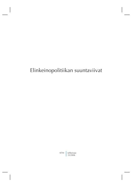 pdf-julkaisu - KTM -Julkaisurekisteri