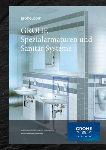 GROHE Spezialarmaturen und SanitÃ¤r Systeme