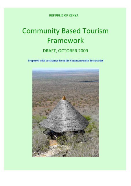 Draft CBT Framework for Kenya 2009.pdf - Nabuur