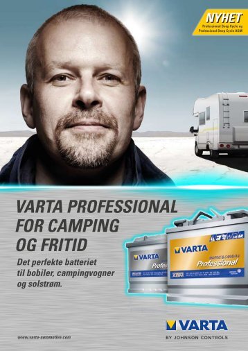 VARTA PRofessionAl foR cAmPing og fRiTid det perfekte ... - Hellanor