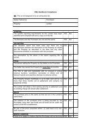 CML Handbook Checklist