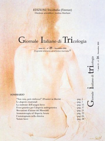 Il test genetico per l'alopecia androgenetica.pdf - Dermatologica