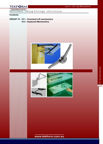 G10-Lift Up Mechanisms.cdr - Tekform