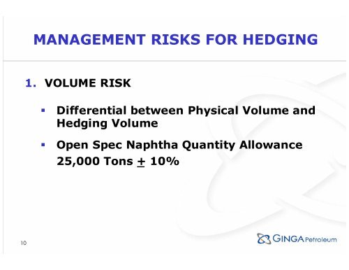 NAPHTHA FUTURES TRADING MARKET