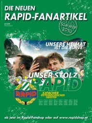 RAPID-FANARTIKEL - SK Rapid Wien