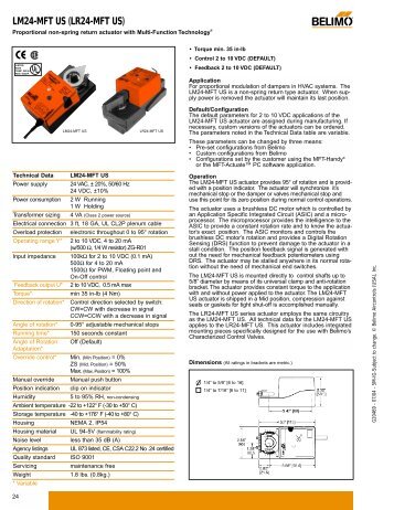 LM24-MFT US (LR24-MFT US) - Viking Controls, Inc.