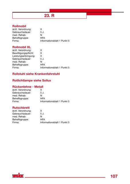 Heilbehelfe und Hilfsmittel