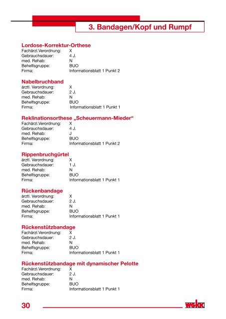 Heilbehelfe und Hilfsmittel