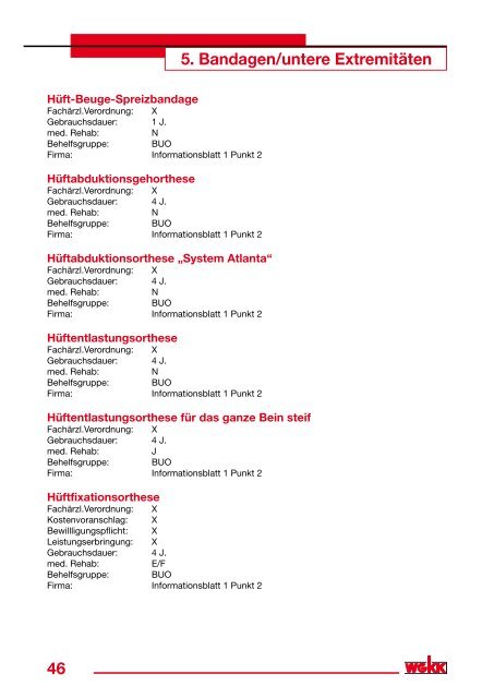 Heilbehelfe und Hilfsmittel