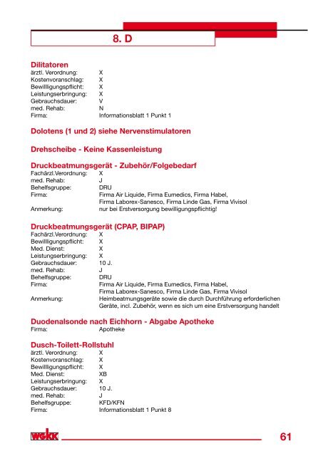 Heilbehelfe und Hilfsmittel