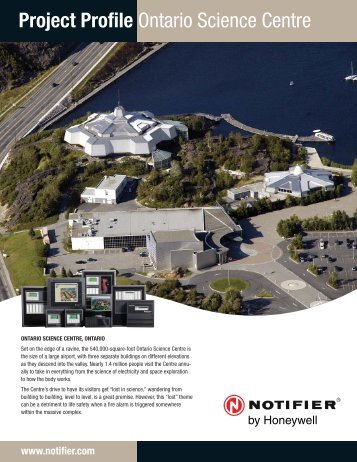 Project Profile Ontario Science Centre - Notifier