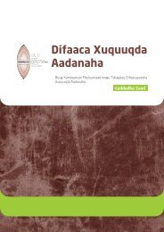 Difaaca Xuquuqda Aadanaha - East and Horn of Africa Human ...