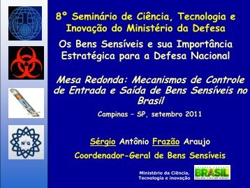 CoordenaÃ§Ã£o-Geral de Bens SensÃ­veis