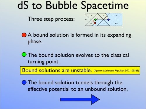 Bubble Nucleation and Eternal Inflation - cosmo 06