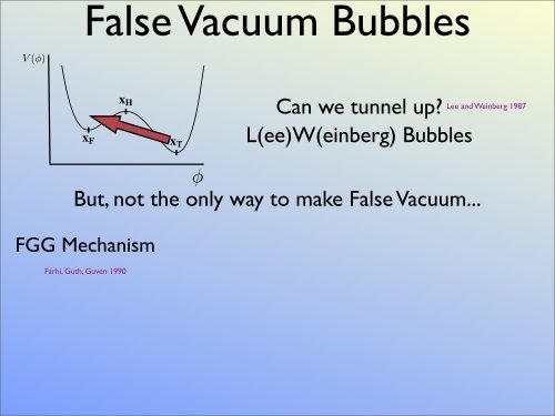 Bubble Nucleation and Eternal Inflation - cosmo 06