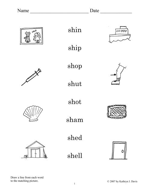 Unit 2 Worksheets Sound City Reading