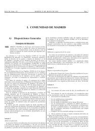 I Comunidad De Madrid Legislacia N De Aprendizaje A Lo Largo