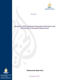 Report Kuwait's 2012 National Assembly Elections and the Future of ...