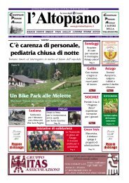 3 ottobre 2009.pdf - Il Giornale dell'Altopiano