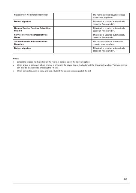 TAU Panel Refreshment Bid Document 06 May 2011 - National ...