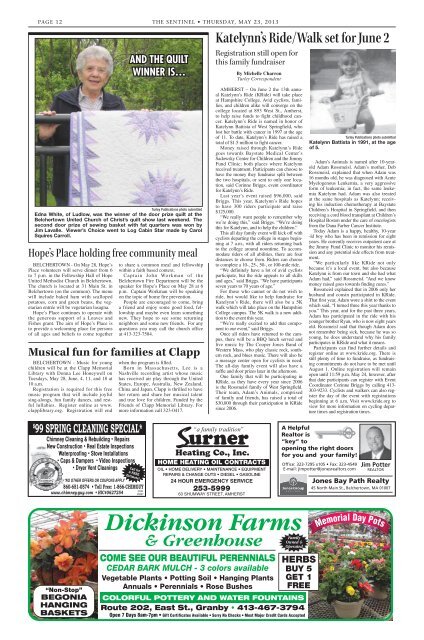 May 23, 2013 PDF Edition - The Sentinel