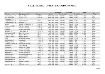 Offentlig skatteliste 2013.pdf - Halden kommune