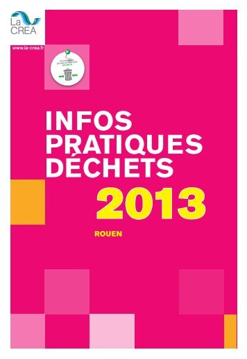 INFOS PRATIQUES dÃ©chETS - La Crea