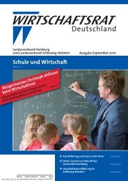 Schule und Wirtschaft - Wirtschaftsrat der CDU e.V.