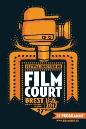 Télécharger le programme - Festival européen du film court de Brest