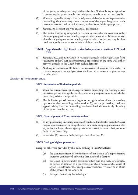 Discussion Paper - Law Reform Commission of Western Australia