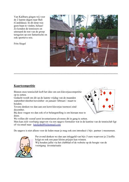 juli 2012 -  tennisclub Smalhorst