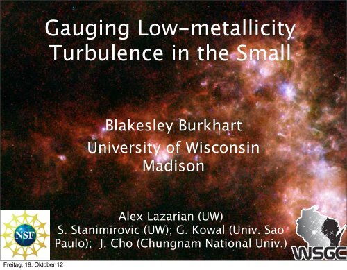 Gauging low-metallicity turbulence in the small Magellanic cloud