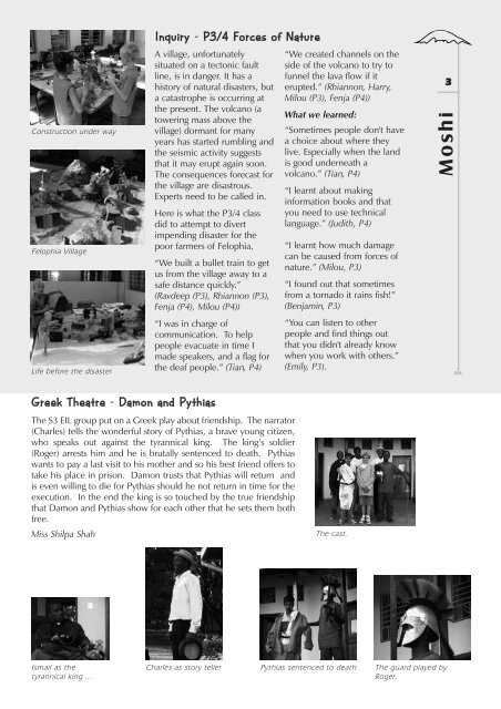 Summit Magazine No 3 - June 2005 - International School Moshi
