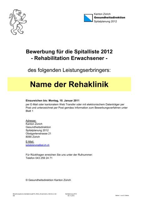 Bewerbungsdatei Erwachsene-Rehabilitation