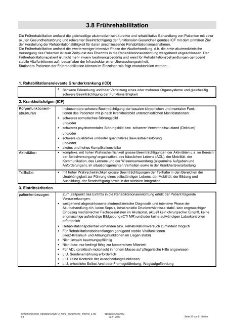 Bewerbungsdatei Erwachsene-Rehabilitation