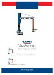 VacuMyggen manual DK 2007.pmd - TAWI