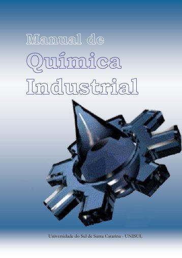 Capa manual QUI - Curso de Química Industrial-UNISUL