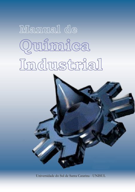 Capa manual QUI - Curso de Química Industrial-UNISUL