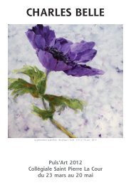 CHARLES BELLE - Puls'Art