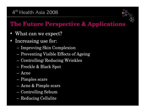 Cosmeceuticals - Health Asia
