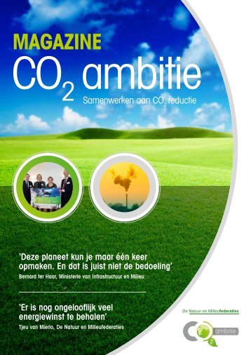 Magazine CO2 Ambitie - De Natuur en Milieufederaties