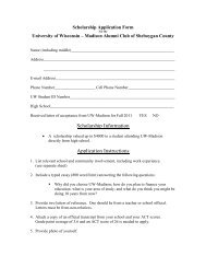 Scholarship Application Form - Oostburg School District