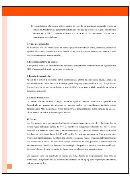 haccp - Inocuidade de Alimentos