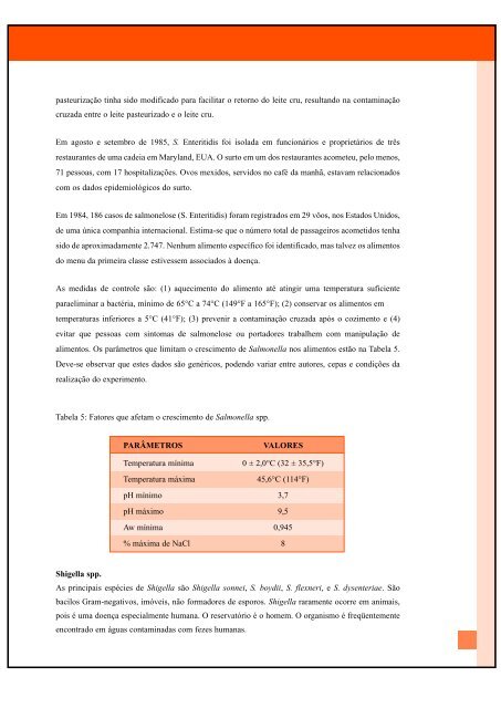 haccp - Inocuidade de Alimentos